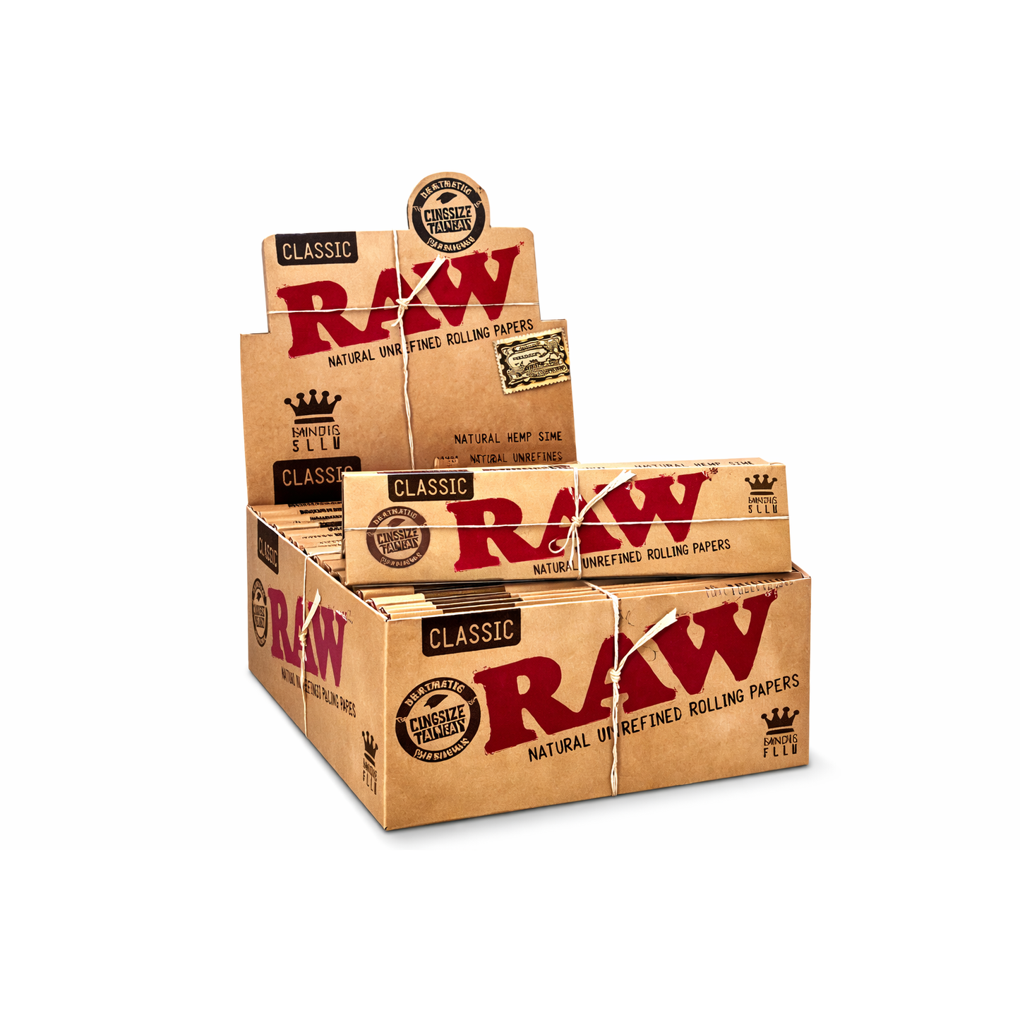 Raw Classic Rolling Papers-50Per Box