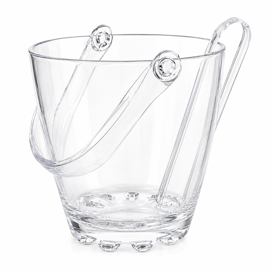 Acrylic Ice Bucket with Tongs
