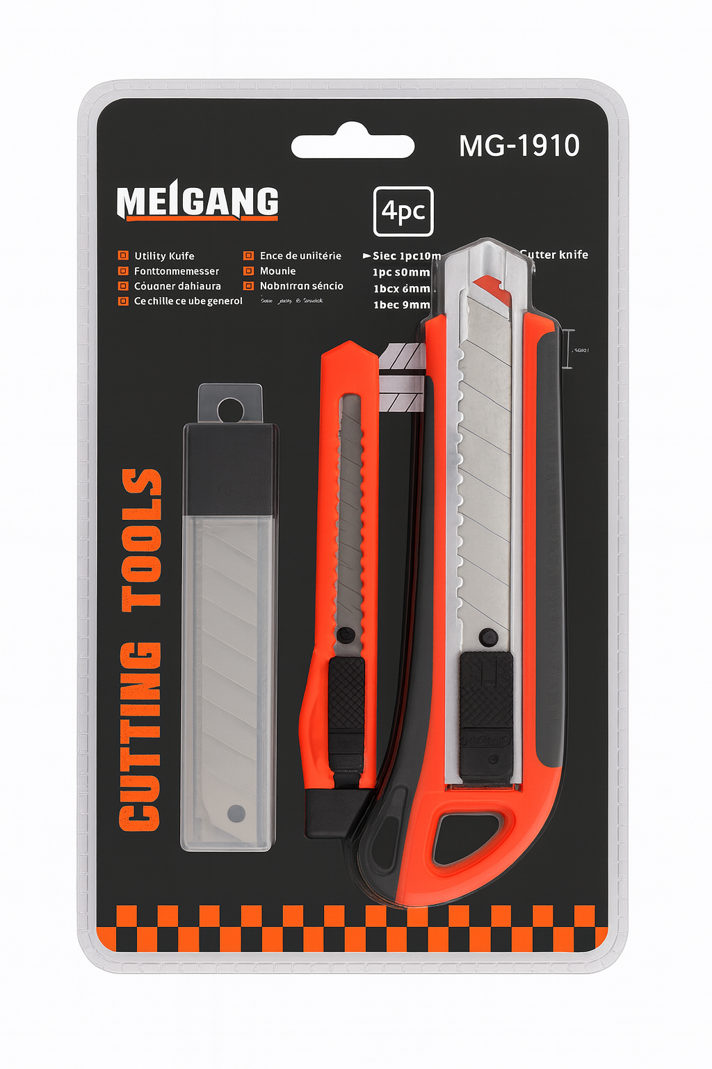 MEIGANG MG-1910 Utility Knife Set