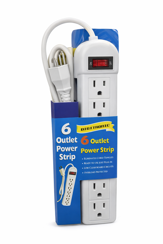 POWER STRIP 6-SLOT