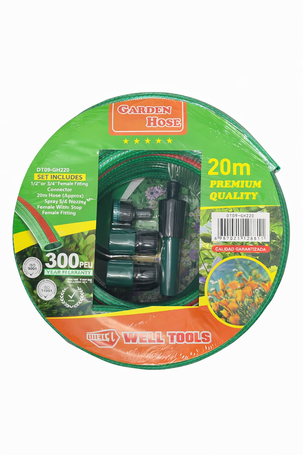 20 m Premium Garden Hose Set