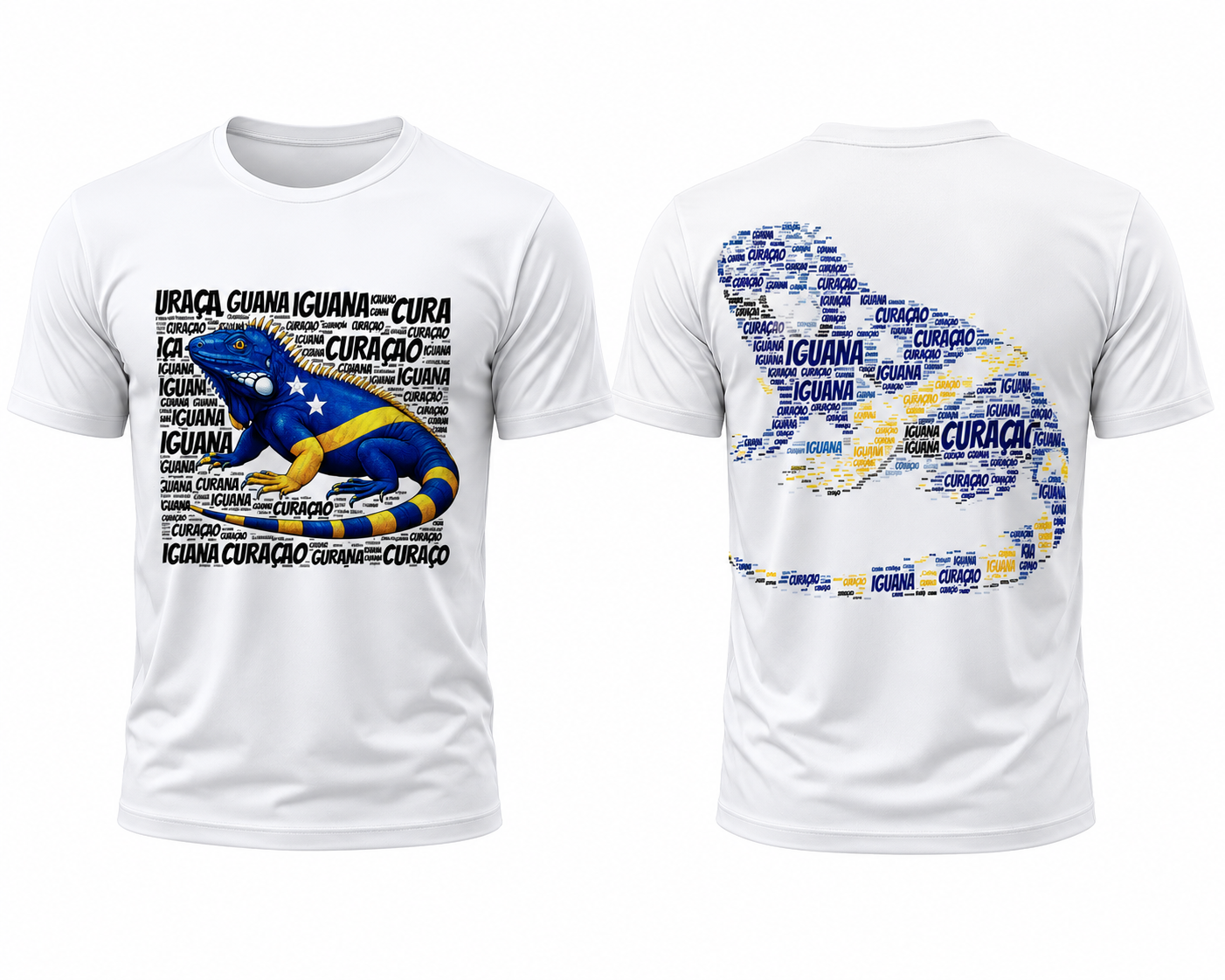 Curacao Shirt /Iguana