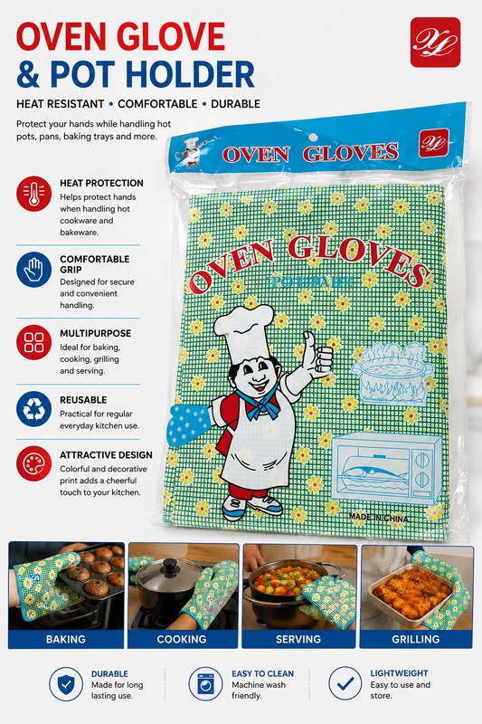 Heat-Resistant Oven Glove