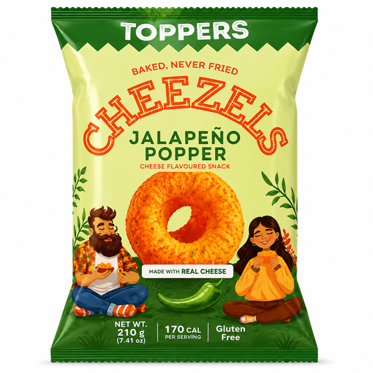 Toppers Jalapeño Popper Rings 210g