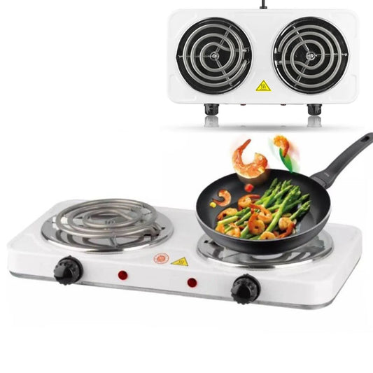Crystal Cuisine Electric Double Stove-AZ-002