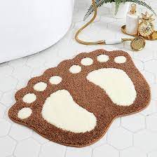Bath Mat Foot Print