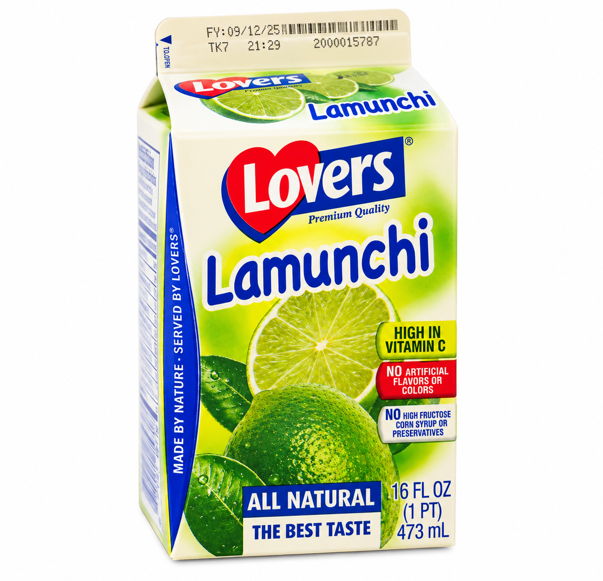 Lovers Lamunchi 473 mL white background