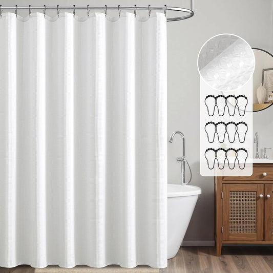 Naonao Heavy Weight Shower Curtain or Liner – 71" x 71"