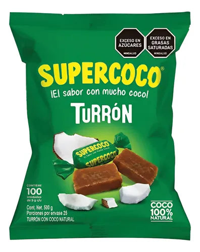 Supercoco Turrón – Coconut Candy
