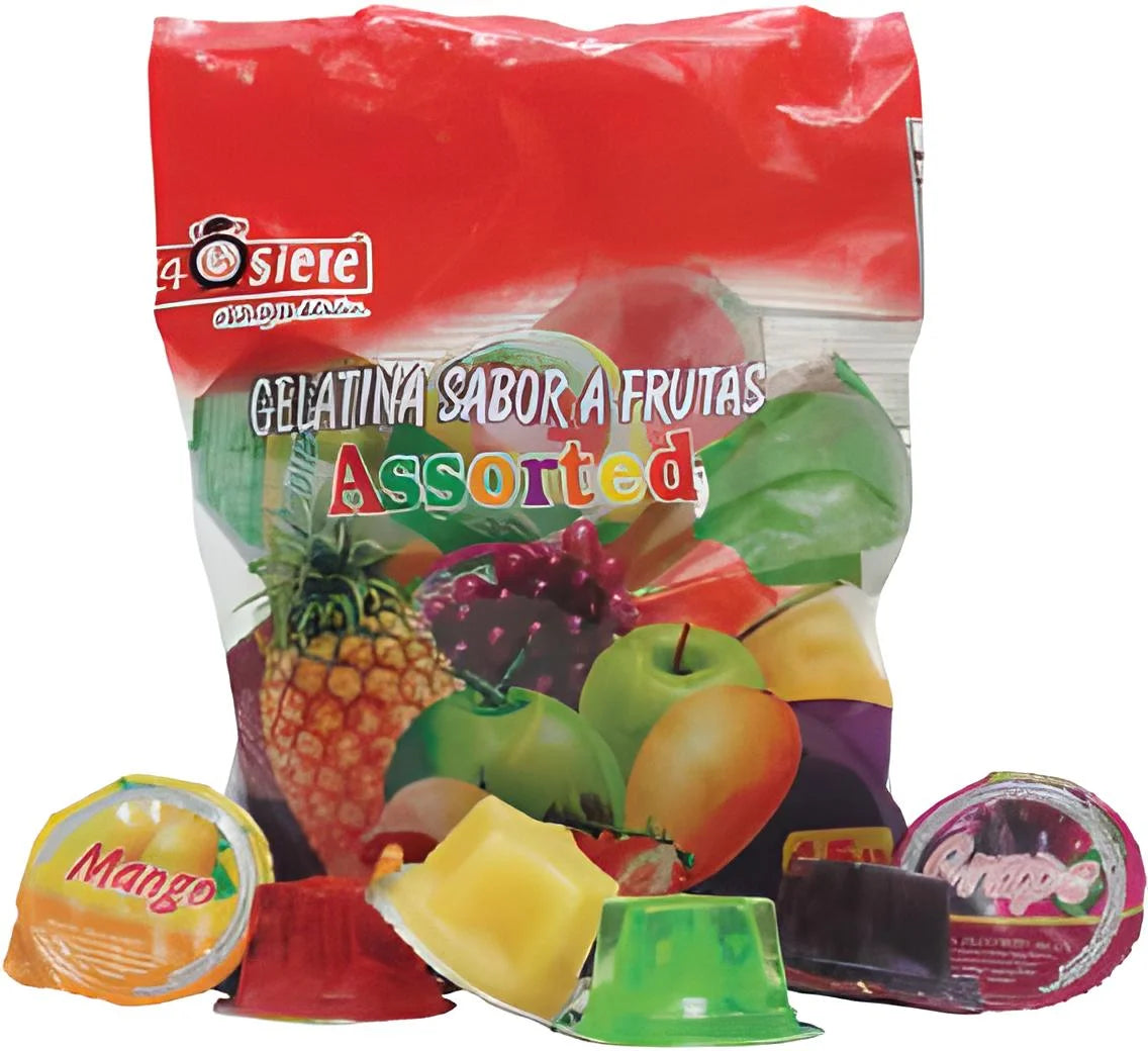Gelatina Sabor a Frutas – Assorted Jelly Cups (45 pcs)